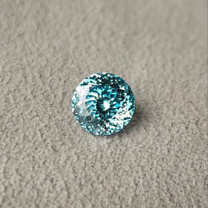 Diamante cultivado en laboratorio de color azul corte portugués para la fabricación de anillos, diamante suelto de color elegante certificado por IGI a bajo precio desde India. - Product Image 1