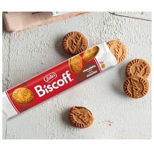 Achetez des biscuits Lotus Biscoff 250g, paquet de 24, biscuits croustillants au caramel, idéaux pour les fêtes, la maison, le bureau et les cafés - Product Image 2
