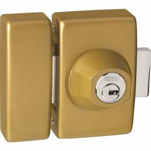 Cerradura de Embutir Estilo Industrial ABUS, Latón y Acero, 28 x 11 x 21 cm, 45 mm - Product Image 3