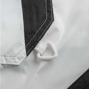 Veste coupe-vent d'hiver de haute qualité pour hommes manteaux personnalisés en gros avec fermeture à glissière et traitement imperméable tricoté - Product Image 3