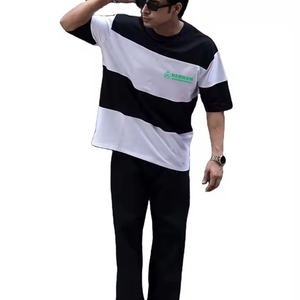 Camiseta Personalizada al por Mayor de Alta Calidad, Impresa Digitalmente, 100% Algodón, Unisex, Corte Holgado, Talla Grande, Cuello Redondo, 300g, Transpirable - Product Image 2