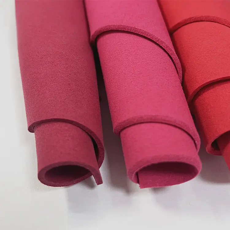 Microfiber lining leather 0.8mm multi-color breathable functional fabric