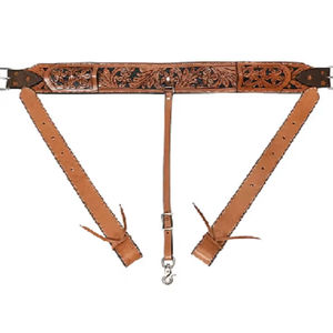 Catégorie Produit Circonférence arrière de flanc de cheval occidental en cuir de qualité supérieure personnalisée pour l'équitation taille haute - Product Image 1