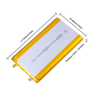 Fabrika Toptan Satış Li-polimer Pil 3.7v 10000mah 1260110 Lityum Polimer Pil 10000 Mah <span class=keywords><strong>Lipo</strong></span> Pil - Product Image 2