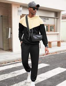 SUDADERO de algodón 100%, conjunto ligero con capucha, cierre de cordón, invierno, ecológico, lavado a la piedra, estampado de diamantes de imitación adornados - Product Image 4