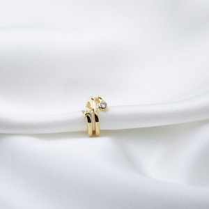 Pendiente Individual Popular con Pequeña Estrella y Circonita, Joyería Turca Hecha a Mano al por Mayor en Plata de Ley 925 - Product Image 4