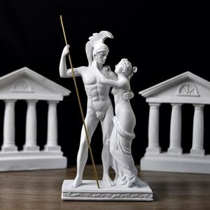 Statue en résine de l'Ares, mythologie nordique - Figurine du dieu grec pour l'enseignement artistique, la décoration intérieure et le dessin - Product Image 4