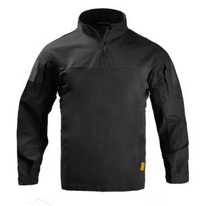 <span class=keywords><strong>Polo</strong></span> tattiche personalizzate a <span class=keywords><strong>maniche</strong></span> <span class=keywords><strong>lunghe</strong></span>, magliette Multi-colore girocollo e morbide e calde primaverili da uomo - Product Image 2