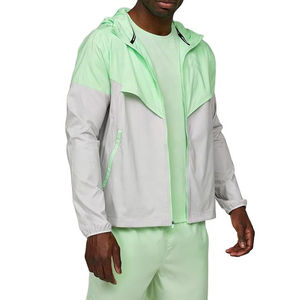 Breathable Windbreaker Set <b>Men</b> Jacket with Matching <b>Shorts</b>, Outdoor Summer Sportswear - Product Image 4