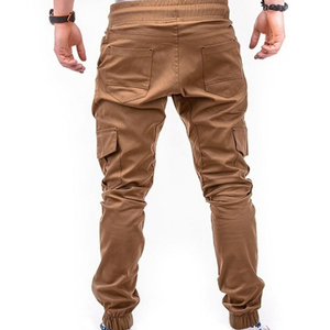 Pantalones Cargo deportivos de moda personalizados para hombre, pantalones de algodón para correr, pantalones informales para gimnasio, ropa de gimnasio, pantalones de chándal ajustados cónicos para gimnasio - Product Image 3