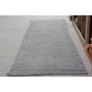 Tapis Turc Vintage Gris Moderne 2.5 X 9.6ft Grande Surface Classique Rectangle Abstrait Patchwork Design Laine Latex pour Couloir - Product Image 3