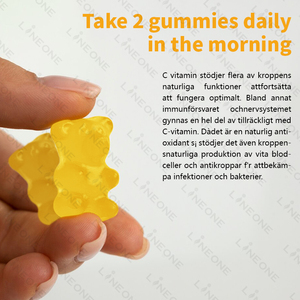 OEM/ODM vitamina <span class=keywords><strong>C</strong></span> <span class=keywords><strong>1000mg</strong></span> di gummie per adulti-vitamina <span class=keywords><strong>C</strong></span> Gummies 1500mg con ferro zinco e sambuco - Product Image 5