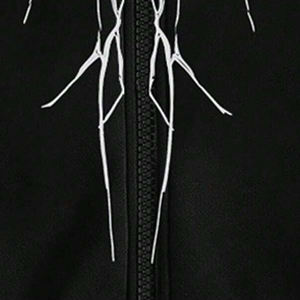 Vintage Streetwear Product Breathable <b>Hoodie</b> In <b>Black</b> Color Bulk Custom Printing <b>Zip</b> Front Drawstring Hooded Sweatshirt For Men - Product Image 6