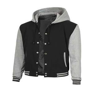 Chaqueta universitaria de alta calidad personalizada para hombre, chaqueta de béisbol universitaria clásica para todas las estaciones - Product Image 5