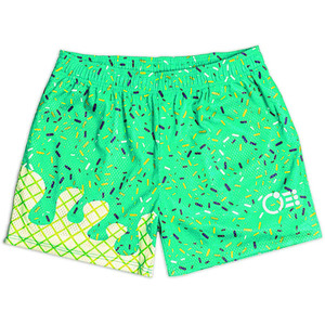 Short en maille à sublimation personnalisée pour hommes enfants glace pour la crème inspiré de la formation course à pied et sports de baseball taille moyenne avec devant - Product Image 2
