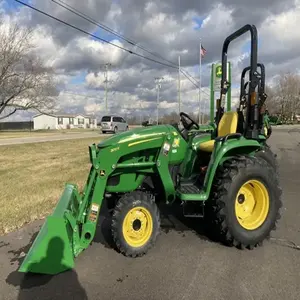 Tracteur agricole compact 4x4 John Deere 3038E d'occasion en bon état, 20 CV, moteur 500 kg, achetez un tracteur pas cher - Product Image 5