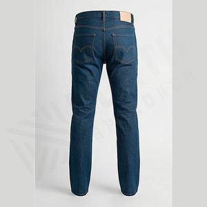 Fournisseur de jeans en denim respirant pour hommes, offrant des lavages élégants, une personnalisation de la marque, des services ODM, toutes saisons, couleur personnalisée - Product Image 2