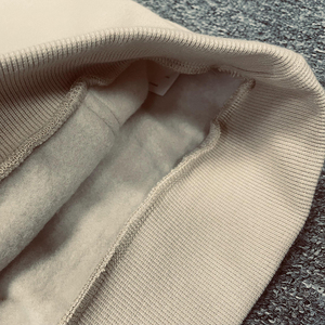 Sudadera con Capucha para Hombre, Color Sólido, de Alta Calidad, con Logotipo Personalizado al por Mayor, Deportiva Informal, 100% Algodón, Nuevo Diseño, Patrón Bordado, Marrón - Product Image 5