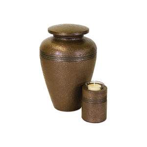 โกศโลหะสำหรับผู้ใหญ่โกศฌาปนกิจโลหะงานออกแบบตกแต่งทำด้วยมือ - Product Image 2