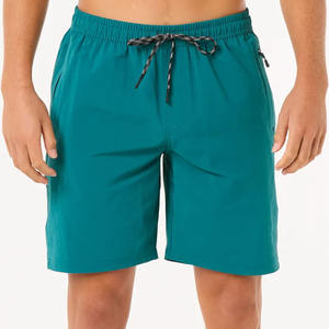 Shorts de bain pour hommes, décontractés, en tricot, à motif personnalisé, à séchage rapide, imperméables, pour le surf, vente en gros - Product Image 1