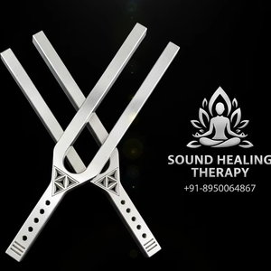 Épées sonores (lot de 8) incluant 528 Hz, accord géant (D288/A432) et cloche sonore - Product Image 1