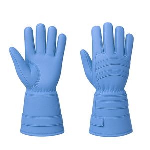 Guantes de seguridad de precio razonable para el trabajo Guantes de trabajo de cuero de invierno en diferentes tamaños y colores - Product Image 1