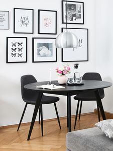 Table de salle à manger en bois massif Design moderne Table de salle à manger de restaurant de style scandinave Style personnalisé - Product Image 2