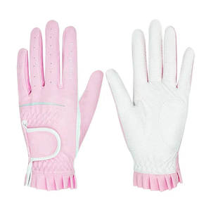 100% GUANTES DE Golf genuinos para hombres, partículas antideslizantes, Material de cuero transpirable, cómodos, piel de oveja suave, compatibles con deportes - Product Image 5