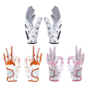 Último diseño de alta calidad de uso profesional guantes de golf piel de oveja secado rápido moda logotipo personalizado guantes de golf a precio barato - Product Image 4