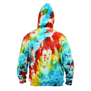 Top Trending New Tie Dye Moda Transpirable Calidad Hombres Gimnasio Sudaderas con capucha para ropa informal y para ejercicio Entrenamiento Precio barato - Product Image 6