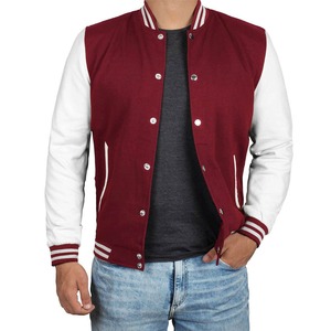 Wholesale Price High Quality Street-Wear Varsity Baseball <b>Jacket</b> Winter Outdoor Wear <b>Long</b> Sleeves <b>Men</b> Breathable Varsity <b>Jacket</b> - Product Image 1