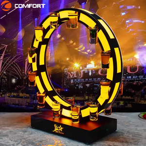 Индивидуальный Логотип Новый Дизайн Перезаряжаемый шампанское держатель дисплея бутылка ведущего - Product Image 3