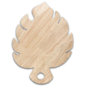 เขียงไม้มะม่วงรูปทรงใบไม้อุปกรณ์ครัวทันสมัยสำหรับใช้ในครัวผักผลไม้พิซซ่าเนื้อชีส - Product Image 1