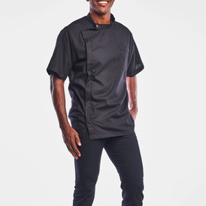 Diseño elegante Barbar Uniforme Tela de algodón duradera para eventos del personal de hospitalidad o ropa de trabajo profesional diaria - Product Image 1
