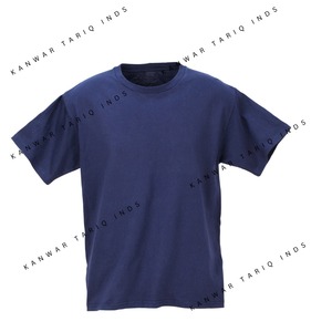 Ropa de calle de estilo Vintage Unisex para hombre, 100% algodón, venta al por mayor completa, 100% algodón, Camiseta con cuello redondo en blanco, estampado personalizado - Product Image 1