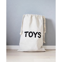 Sac calico en coton avec cordon de serrage de différentes tailles, sac à cordon Extra Large en toile de coton