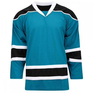 Jersey de hockey sobre hielo de tela suave de secado rápido Color personalizado Manga completa Juventud Ice Hokey Jersey Precio barato Personalización de tarifa al por mayor - Product Image 6