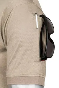 Polo de poliéster 100% al por mayor, camiseta personalizada para hombre, Polo de Golf bordado personalizado, Polo de algodón para hombre - Product Image 3