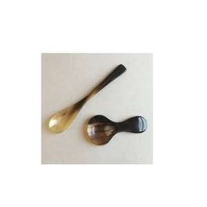 Cuchara para Servir Ensaladas de Cuerno de Lujo Hecha a Mano, Apta para Lavavajillas, Accesorios de Cocina para Fiestas, Vajilla, Cubiertos, Juego de Cubiertos - Product Image 2