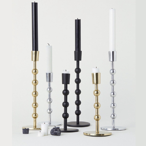 Bougeoir paon en fonte d'aluminium or antique pour la maison mariage événement éclairage de table décoration bougeoir - Product Image 5