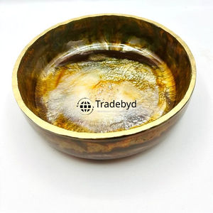 ชามเรซินสไตล์แองเจิลร่วมสมัยสไตล์บ้านมินิมอลทันสมัยพร้อมเส้นสายงานฝีมือเรซิ่น - Product Image 3