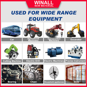 Graisse pour roulements automobiles Winall certifiée SAE, synthétique, verte, à point de dégoulinement élevé, à pression extrême, NLGI000, lubrifiant NSF - Product Image 4