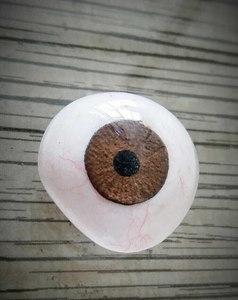 SS sản xuất mắt giả mắt màu nâu sẫm nhân tạo mắt giả mắt với trường hợp an toàn miễn phí vận chuyển... - Product Image 1