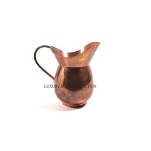 น้ำโลหะเคลือบทองแดงกันสนิมที่ทนทานเป็นพิเศษสามารถจับได้กว้างเพื่อจับได้สะดวกและเทได้ง่าย - Product Image 1