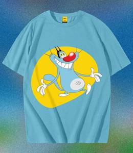 Qualité supérieure nouveau Design impression graphique personnalisée goutte épaule surdimensionné hommes T-Shirt 100% coton respirant grande taille 180 GSM - Product Image 6