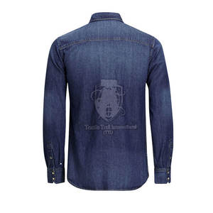 Camisas de Mezclilla para Hombre de Bajo Pedido Mínimo, Fabricante de Pakistán, Camisas de Mezclilla para Hombre para Uso Casual, Nuevo Estilo - Product Image 2