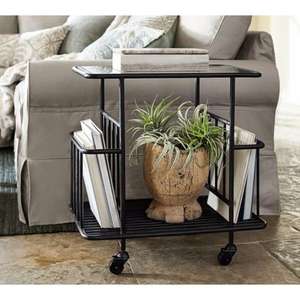 Mesa de sofá de metal de inspiración antigua con un nuevo aspecto fresco para una elegante mezcla de diseño clásico y contemporáneo - Product Image 2