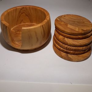 Assiette design haut de gamme Nettoyage facile Assiettes rondes en bois d'acacia Fabrication d'assiettes en bois d'Inde - Product Image 4