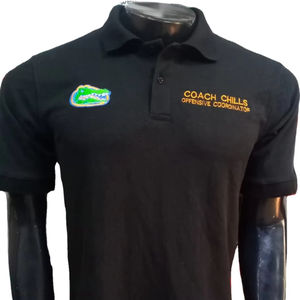 100% algodón de manga corta clásica para hombre para Polo ligero cuello acanalado antiarrugas patrón sólido Terry manga corta T-Shi - Product Image 1