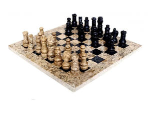Heritage Traditional Marble <b>Chess</b> <b>Table</b> Waterproof Home Furniture for Luxury Living Room Bedroom or Home Office Use - Product Image 5